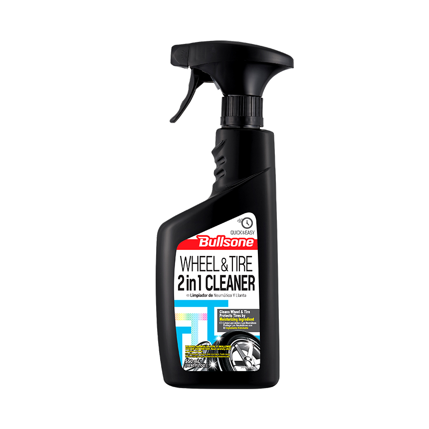 Bullsone Wheel & Tire Cleaner 2 in 1 550 mL (18.60 Oz) :: BULLSONE