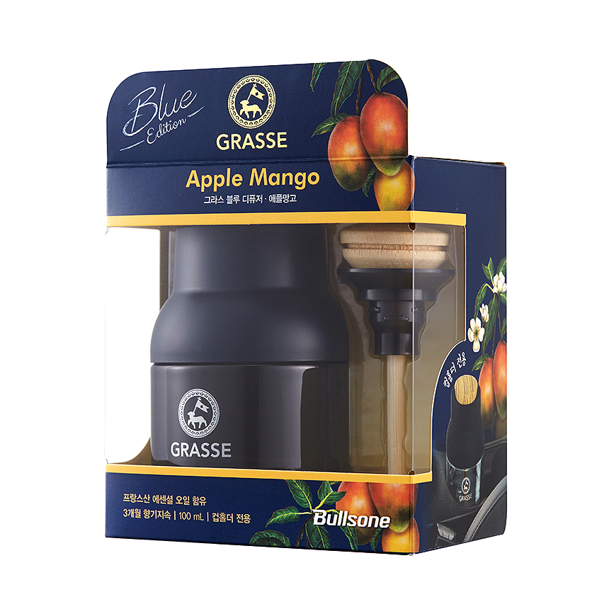 Grasse Diffuser Blue - Apple Mango 100 mL (3.38 Oz) 