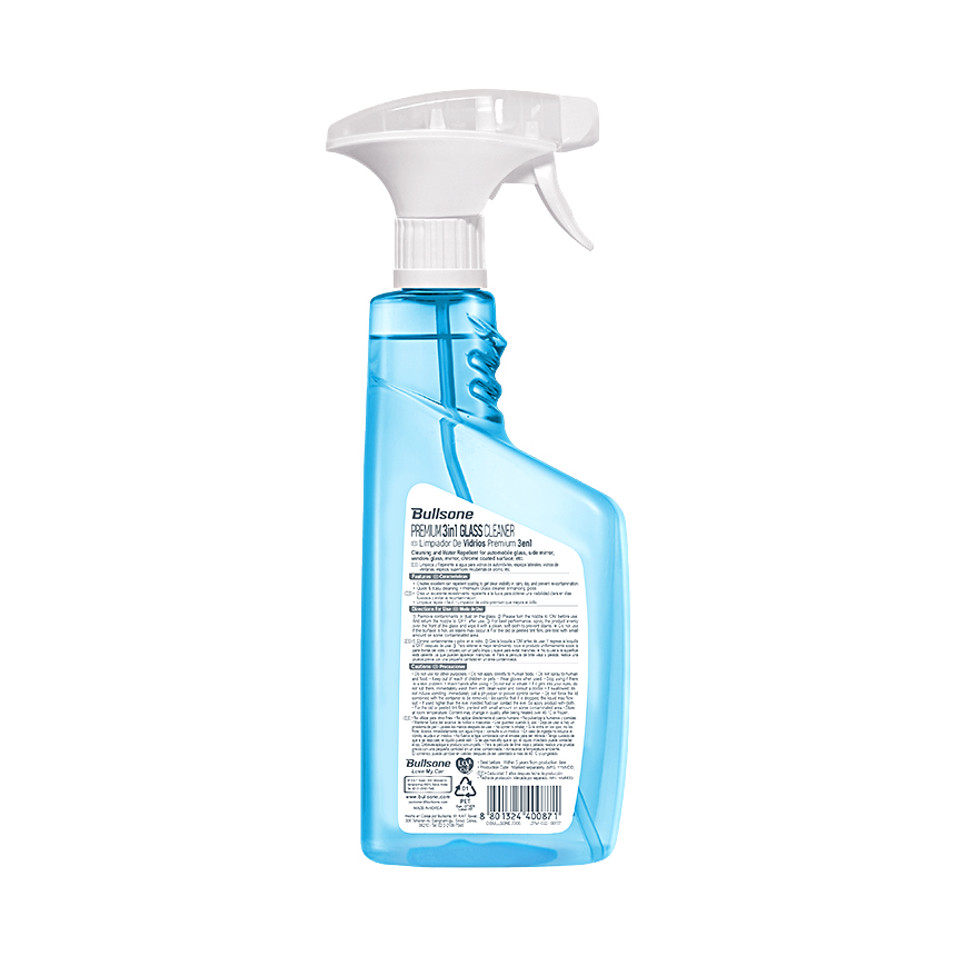 Premium 3 in 1 Glass Cleaner 550 mL (18.60 Oz)