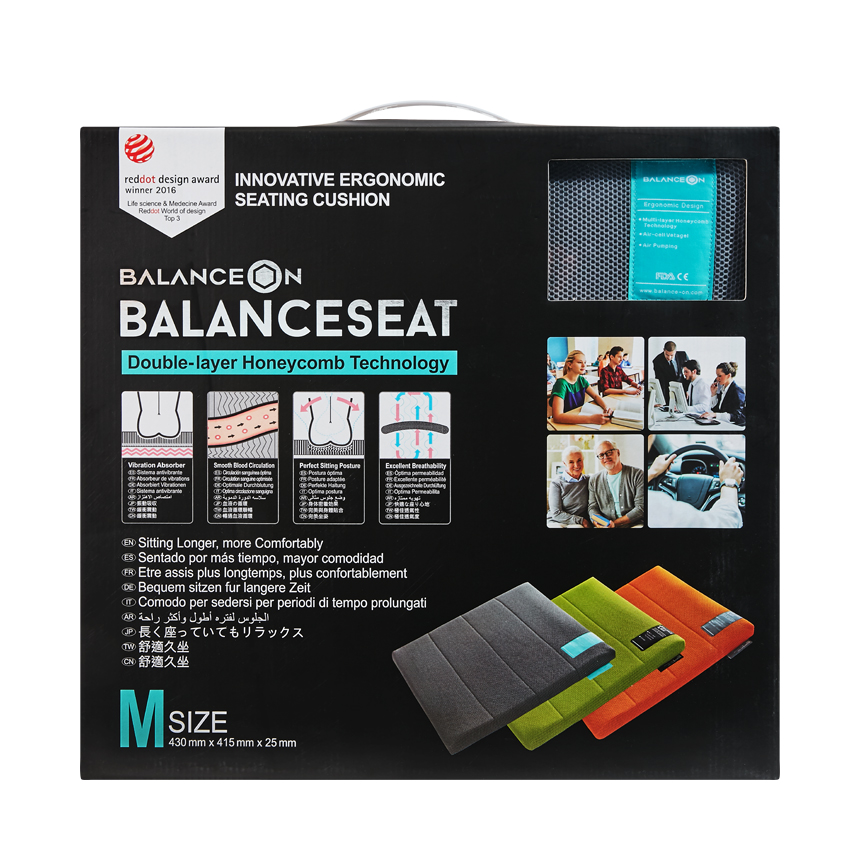 BalanceOn Seat - Size "M" - Gray