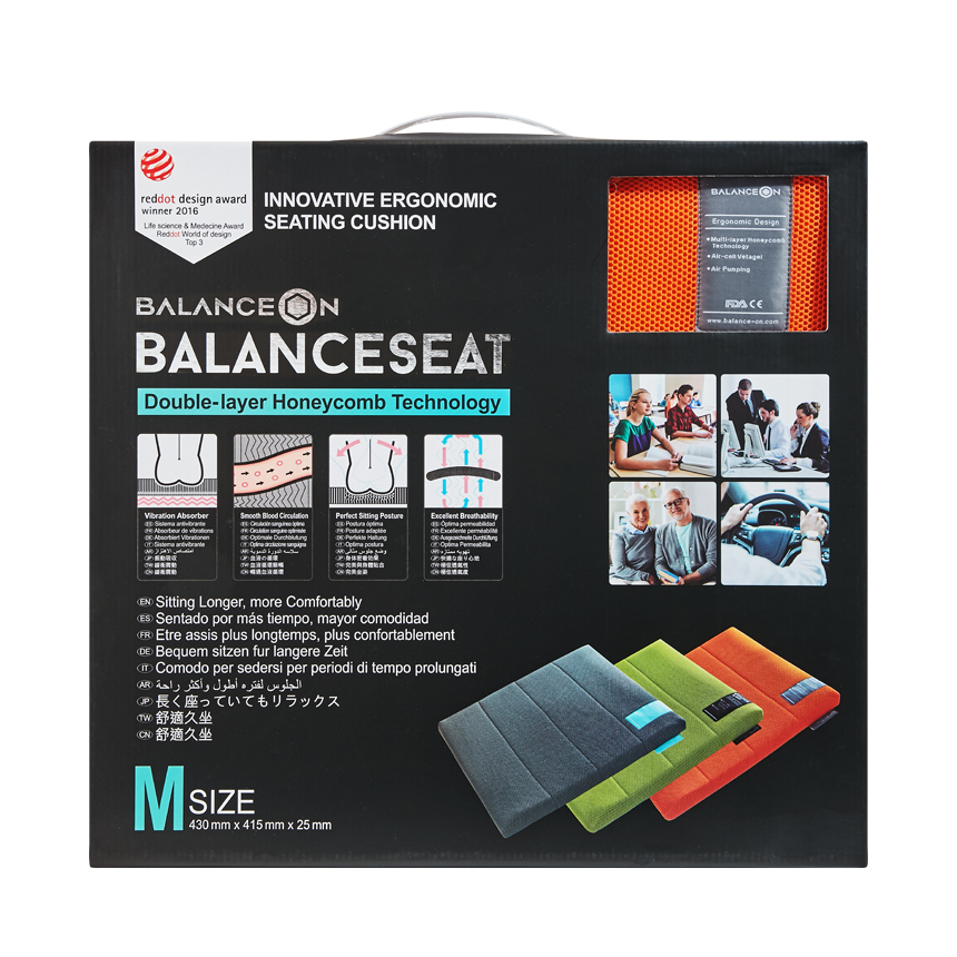 BalanceOn Seat - Size "M" - Orange